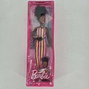 Mattel - Barbie FASHIONISTAS DOLL #135 (Vitiligo, Curly Brunette Hair) GYG08